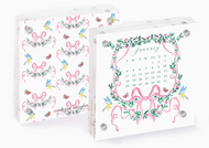 Over the Moon 2026 Acrylic Desk Calendar