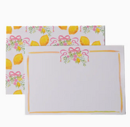Lemon and Bow Notecards