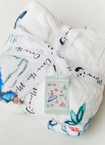Over the Moon Minky Blanket