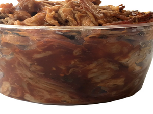 Pint of Saucy's Pulled Chicken BBQ