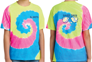 Tie-Dye Short-Sleeved Daisy Days T-Shirt -2025