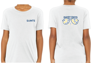 White Short-Sleeved Daisy Days T-Shirt - 2025