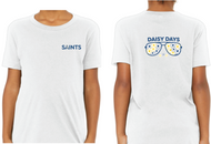 White Short-Sleeved Daisy Days T-Shirt - 2025